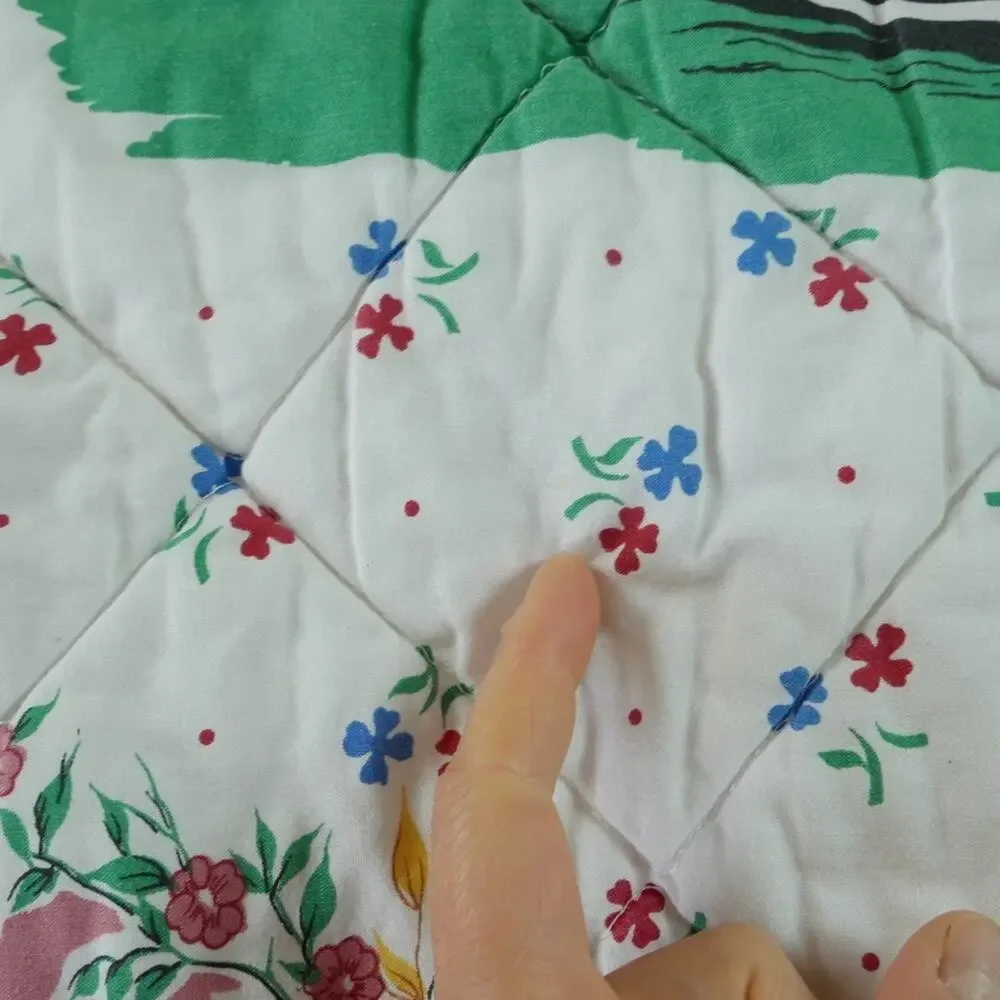 Vintage 70s bedspread